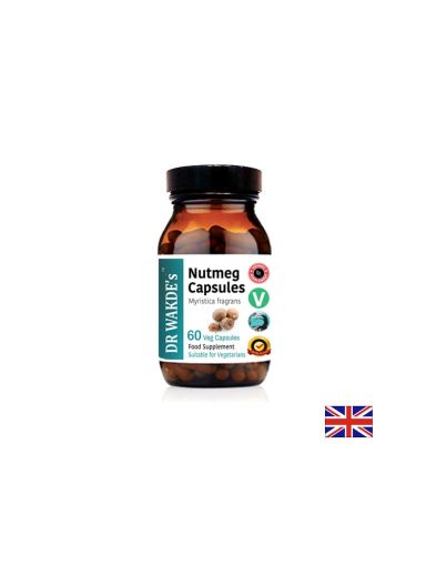 Nutmeg Seed / Индийско орехче Аюрведа, 60 капсули DR WAKDE’s