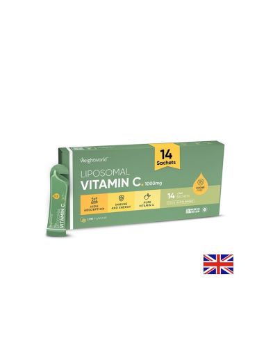 Липозомен Витамин C 1000 mg – Имунитет и антиоксидантна защита, 14 сашета