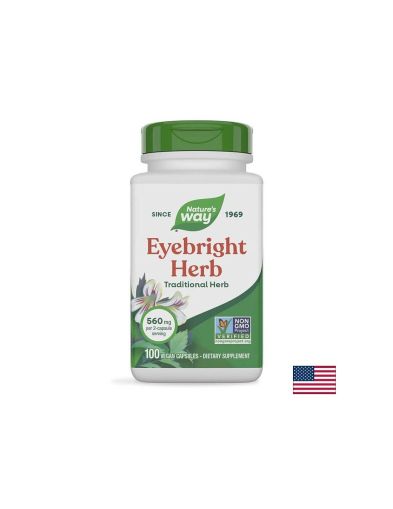 Очанка 430 мг | Eyebright Blend | Nature’s Way, 100 капс.