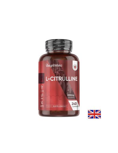 Л - Цитрулин 3000 мг | L-Citrulline | WeightWorld, 240 капс.