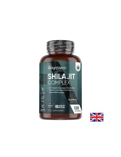 Шилажит комплекс | Shilajit Complex | WeigtWorld, 120 капс.