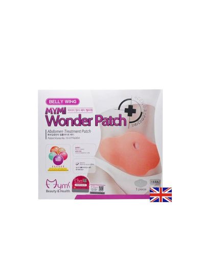 Трансдермални пластири за отслабване, изгарящи мазнините в коремната област | Belly Wing Mymi Wonder Wonder Patch | Weight World ,  5 бр.