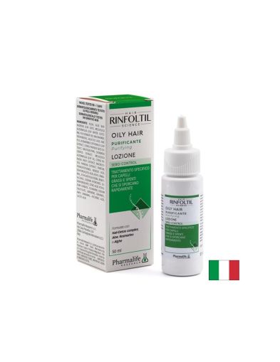 Лосион за мазен скалп с цинк PCA и чаено дърво, 50 ml