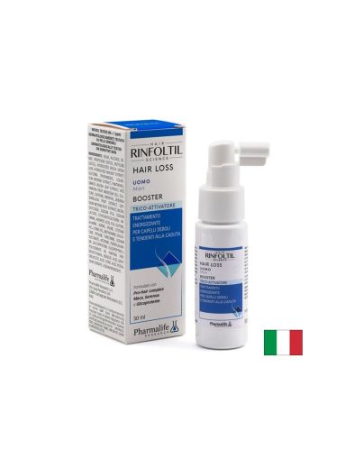 Активатор за растеж на коса при мъже – лосион с кофеин и биотин, 50 ml