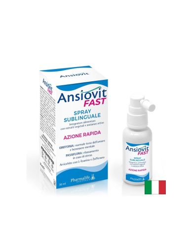 Пасифлора, L-теанин и 5-HTP – Бързо действие при стрес и напрежение, спрей 30 ml