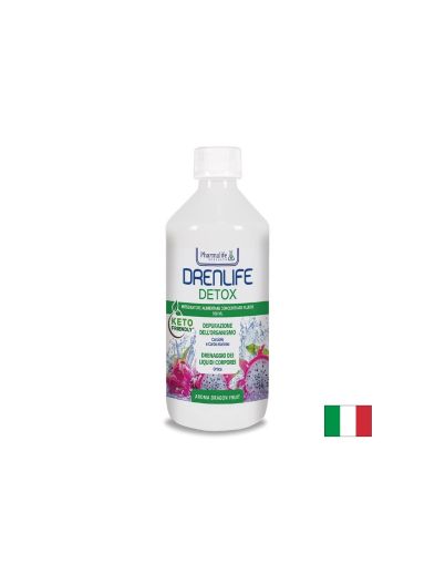 Артишок 450 mg + Бял трън + Холин – Пречистване и подкрепа за черния дроб, Drenlife Detox, 500 ml