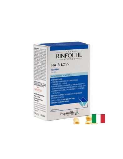 Против косопад при мъже с хидролизиран кератин 500 mg и сао палмето 150 mg, 60 капсули