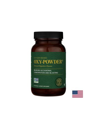 Oxy-Powder® – За прочистване на червата и стомашно-чревен комфорт, 60 капсули
