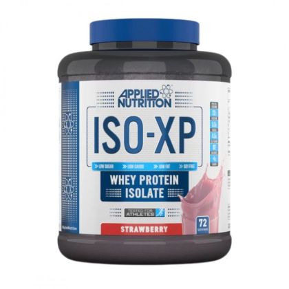 Суроватъчен протеин Изолат - Ягода 1.800 кг | Iso-XP Whey Protein Isolate Strawberry  | Applied Nutrition, 72 дози 
