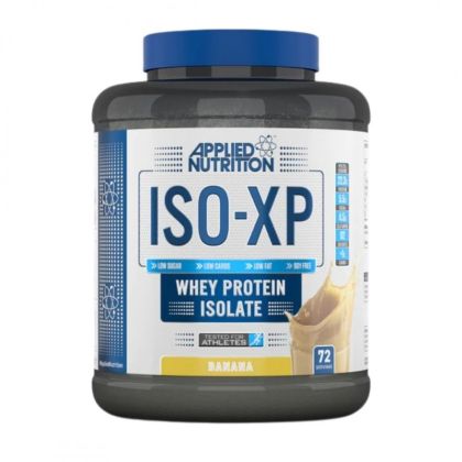 Суроватъчен протеин Изолат - Банан 1.800 кг | Iso-XP Whey Protein Isolate Banana  | Applied Nutrition, 72 дози 