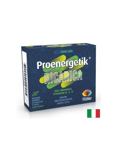 Proenergetik - Калий 300 mg + Магнезий 90 mg + Витамин C 80 mg – Енергия и електролитен баланс при натоварване, 12 сашета