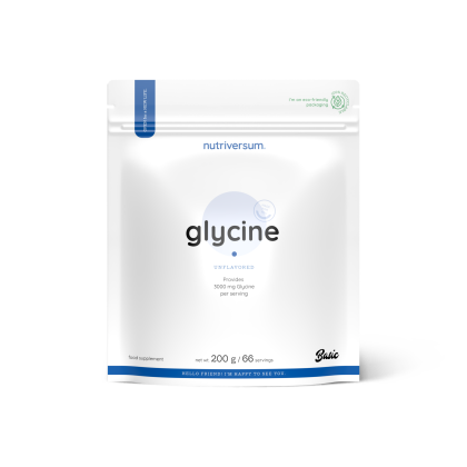 Глицин на Прах | Glycine Powder | Nutriversum, 200 гр / 66 дози 
