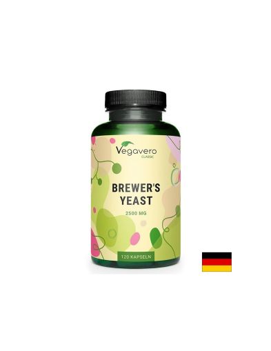 Бирена мая  2500 | Brewer’s Yeast | Vegavero, 120 капс. 