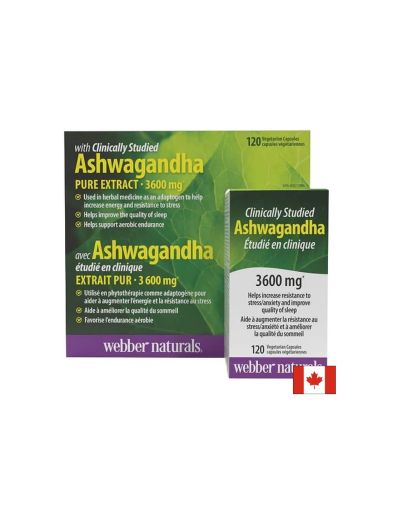  Ашваганда KSM-66 300 мг | Ashwaganda KSM-66 | Webber, 120 капс.