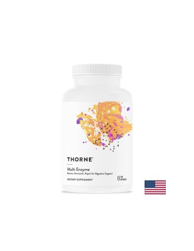 Мулти ензими - Бетаин HCl + Панкреатин + Пепсин – Нормално храносмилане, 90 капсули