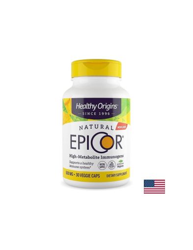 Ферментирали дрожди EpiCor® – Имунитет и здравословна чревна флора, 500 mg, 30 капсули