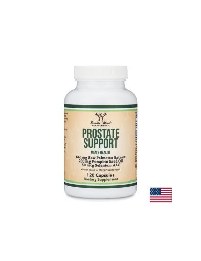 Масло от тиквено семе, сао палмето и селен - За здравето на простатата и нормалното уриниране, 120 капсули за 2 месеца прием