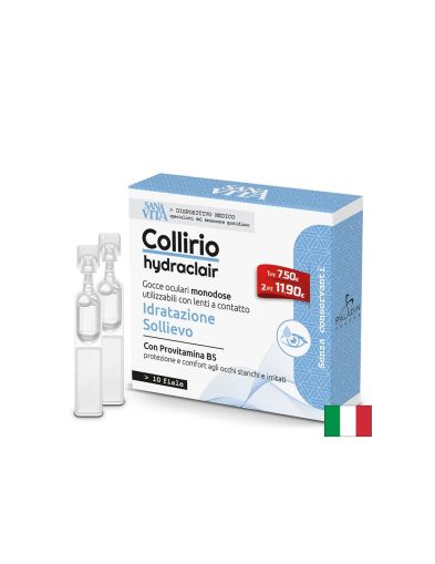 Овлажняващи капки за очи | Eye drops | Paladin Pharma, 10 монодози x 0.35 ml