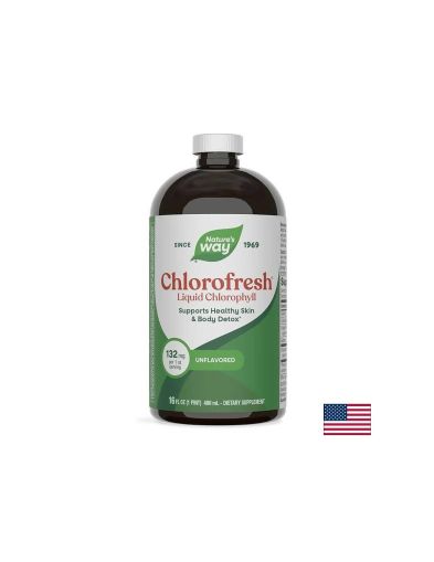 Течен Хлорофил Хлорофреш | Liquid Chlorophyll | Nature’s Way, 473 мл.