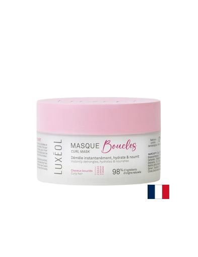 Подхранваща маска за къдрава коса – Без силикони, 200 ml