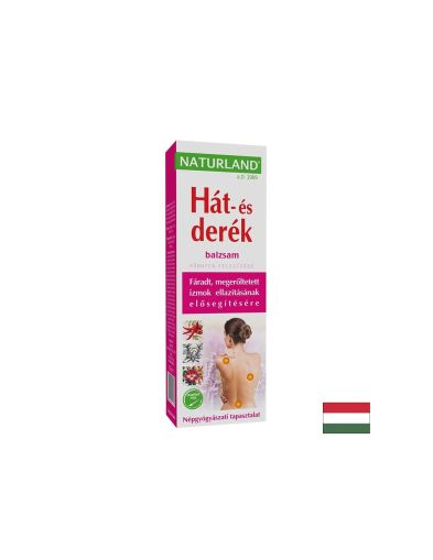 Отпускащ балсам за гръб и кръст с камфор, ментол и дяволски нокът, 100 ml