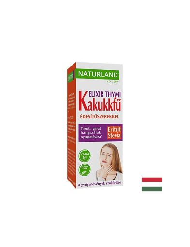 Eликсир с мащерка – При кашлица и възпалено гърло, 150 ml