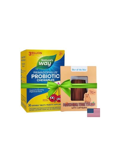 Пробиотик за Деца 3 млрд. | Primadophilus Kids Probiotic | Nature’s Way, 30 дъвч.табл.