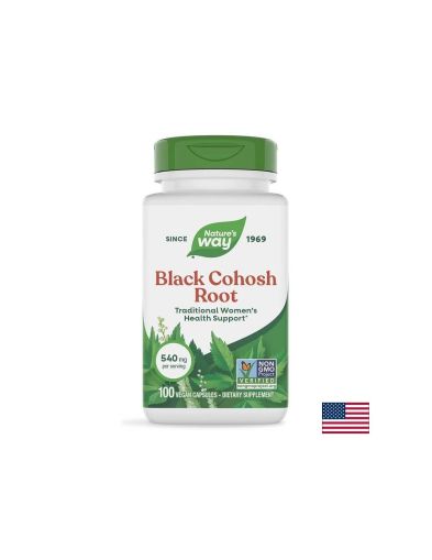 Гроздовиден ресник 540 мг | Black Cohosh | Nature's Way, 100 капс.