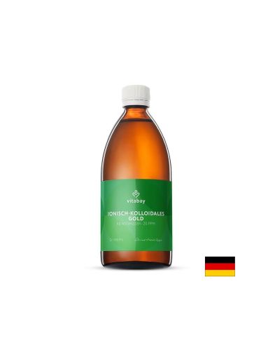 Колоидно злато 20 РРМ | Colloidal Gold | Vitabay, 1000 мл 