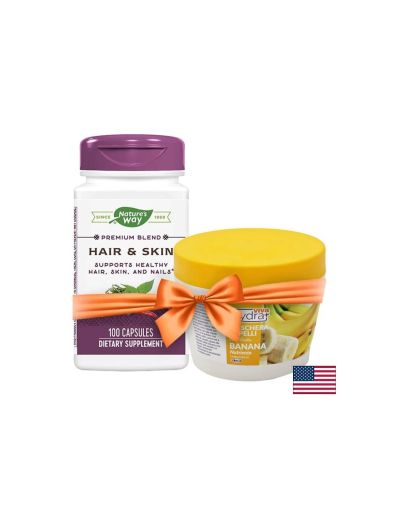 Коса, Кожа, Нокти | Hair, Skin & Nails | Nature’s Way, 100 капс.