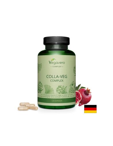 Веган Колаген Комплекс - Colla-Veg Complex Vegan Collagen Complex, 120 капсули Vegavero