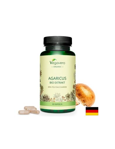 Естествен имуномодулатор -  Био Агарикус (екстракт), 60 капсули Vegavero