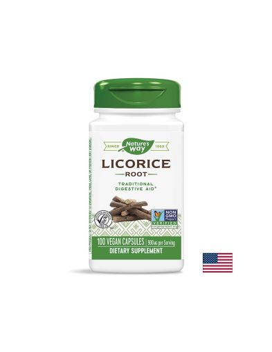 Женско биле  450 мг| Сладник | Licorice Root | Nature’s Way, 100 капс.