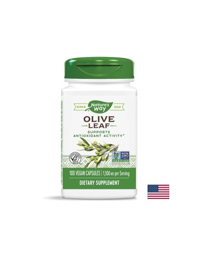 Маслина Лист 500 мг | Olive Leaf | Nature’s Way, 100 капс.