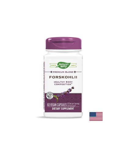 Форсколий 250 мг | Forskohlii | Nature’s Way, 60 капс.