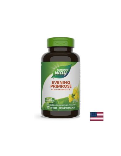 Вечерна иглика 1300 мг | Evening Primrose | Nature’s Way, 60 драж.