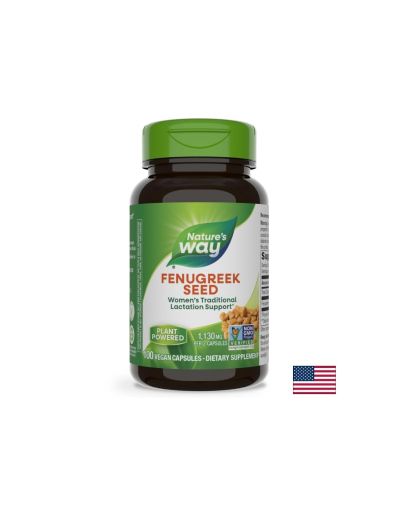 Сминдух Семе 610 мг | Fenugreek Seed | Nature’s Way, 100 капс.