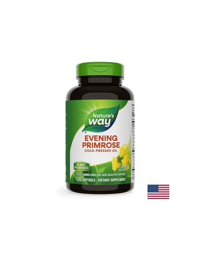 Вечерна иглика 1300 мг | Evening Primrose 10% GLA  | Nature’s Way, 120 софтгел