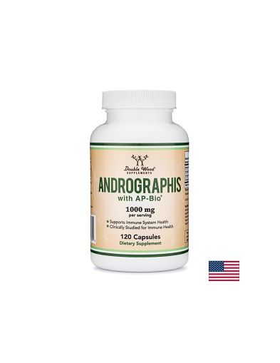 Андрографис 1000 мг | Andrographis with AP-Bio® | Double Wood, 120 капс.