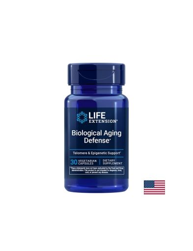 Анти ейдж формула, Biological Aging Defense, 30 веган капсули, LifeExtension
