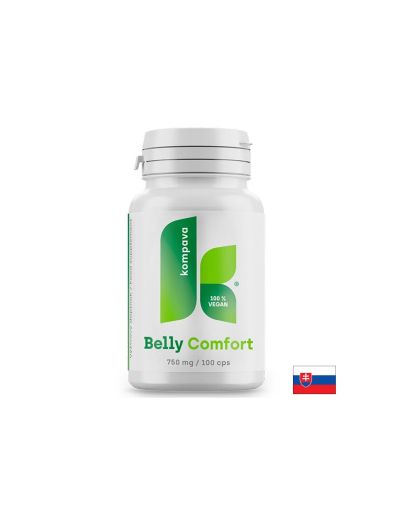 Belly Comfort – Билкова формула при запек, газове и раздразнено черво, 100 капсули