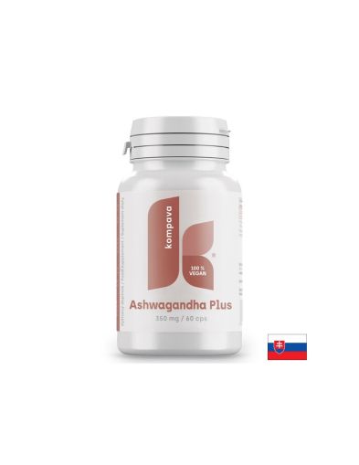 Ашваганда 348 mg + BioPerine® 2 mg Спокойствие и нервна система 60 капсули