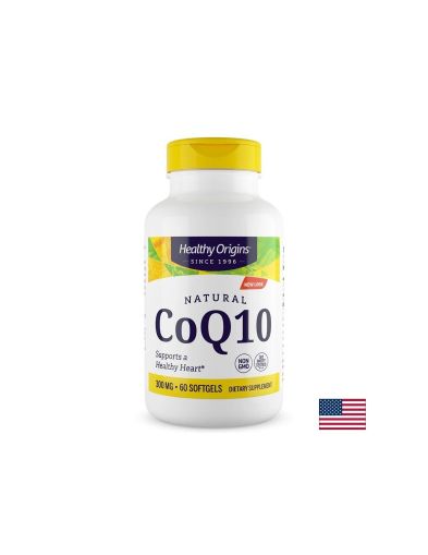 Коензим Q10 Kaneka Q10™ – Убиквинон с органичен зехтин, 300 mg, 60 софтгел капсули