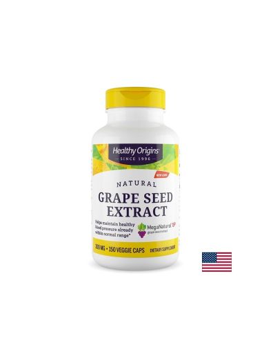 Гроздово семе MegaNatural® – Полифенолен екстракт, 300 mg, 150 растителни капсули