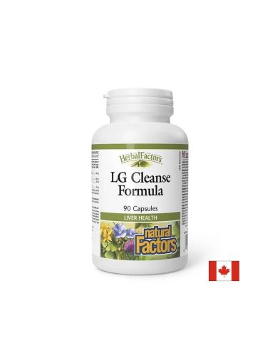 Черен дроб и жлъчка детокс Формула | LG Cleanse Formula  | Natural Factors, 90 капс.