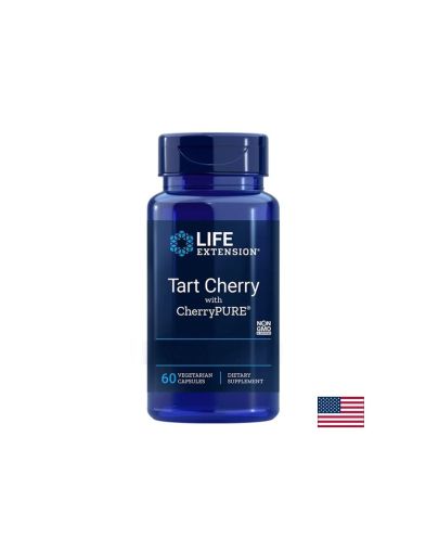 Кисела череша 480 мг |Tart Cherry with Cherry PURE® | Life Extension, 60 V капс.
