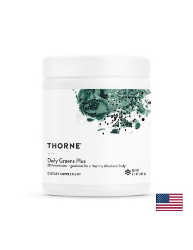 Формула за физическа и психическа издръжливост | Daily Green Plus  | Thorne, 192 гр.