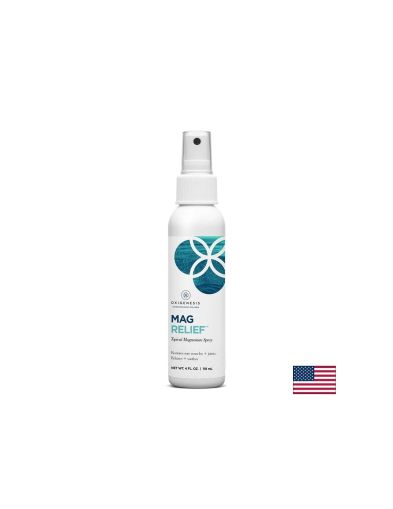 Спрей за тяло с магнезий и морски минерал при мускулни болки | Mag Relief Spray  | Oxigenesis, 120 мл.