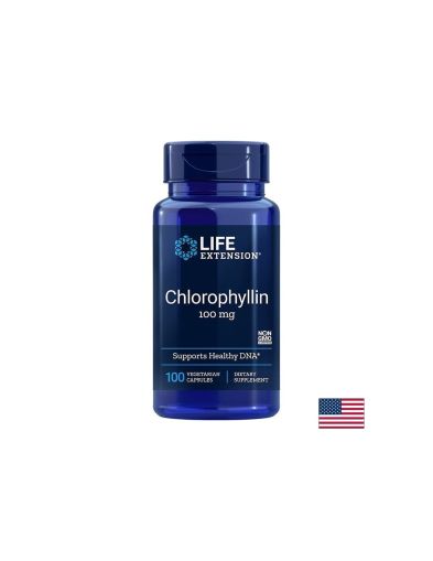 Хлорофилин 100 мг | Chlorophyllin | Life Extension, 100 капс.