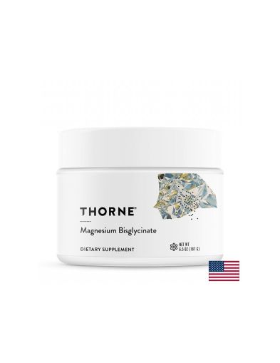 Магнезий Бисглицинат на прах | Magnesium Bisglycinate Powder | Thorne, 187 гр.